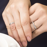 2.4ct Round Cut Diamond Engagement Ring 14k White Gold Finish Promise Bridal Set