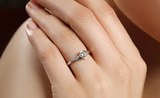 2.5ct Round Diamond Engagement Ring 14k WhiteGold Over Couple Rings for Lovers