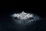 2.2ct Round Cut Diamond Engagement Ring 14k White Gold Finish Classic Solitaire
