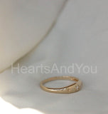 0.1ct Round Cut Moissanite Starburst Women Engagement Ring 14k Rose Gold Plated