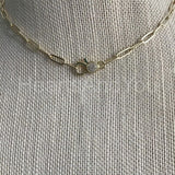 0.6ct Round Cut Moissanite Cluster Pendant with Chain 14k Yellow Gold Plated