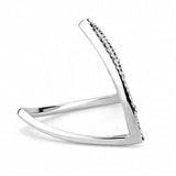 2.5ct Round Cut Diamond Unique Stylish Trendy Cocktail Ring 14K White Gold Over