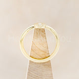 0.2ct Marquise Simulated Diamond Evil Eye Engagement Ring 14k Yellow Gold Plated