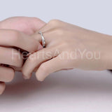 0.3ct Round Cut Moissanite Cross Split Women Wedding Band 14k White Gold Plated