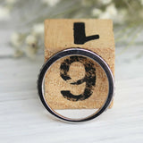 2Ct Round Cut Black Diamond Two Row Wedding Band Ring 14K White Gold Finish