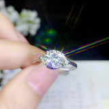 1ct Round Cut Diamond Engagement Ring Twisted Solitaire 14k White Gold Finish