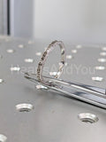 0.3ct Round Black Simulated Diamond Vintage-Inspired Band 14k White Gold Plated