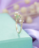 Curved Half Eternity Wedding Band 0.8ct Round Cut Diamond 14k Yellow Gold Finish