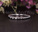 0.5ct Round Cut Moissanite Minimalist Bezel Set Engage Ring 14k WhiteGold Plated
