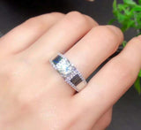 2.3ct Engagement Ring Round Diamond Solitaire Round Accent 14k White Gold Finish