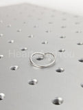 0.5ct Round Black Simulated Diamond Curved Wedding Band 14k White Gold Plated
