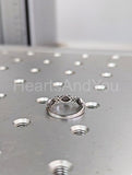 0.1ct Round Cut Moissanite Vintage-Inspired Wedding Band 14k White Gold Plated