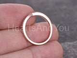 0.4ct Round Cut Moissanite Twist Half Eternity Wedding Band 14k Rose Gold Plated