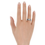 2ct Round Cut VVS1 Diamond Engagement Ring 14k White Gold Finish Antique Vintage