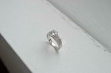 Split Shank Solitaire Engagement Ring 2ct Round Cut Diamond 14k WhiteGold Finish