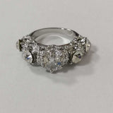 5ct Round Diamond Engagement Ring 14k White Gold Over Fancy Bridal Set for Women
