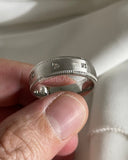 0.5ct Round Cut Moissanite Flush Eternity Wedding Band 14K White Gold Plated