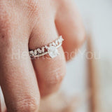 0.4ct Oval Simulated Diamond Solitaire Engagement Ring 14k Yellow Gold Plated