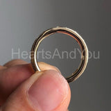 0.5ct Radiant Simulated Diamond Anniversary Wedding Band 14k Yellow Gold Plated