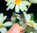 0.2ct Baguette Cut Simulated Diamond Solitaire Men's Ring 14k White Gold Plated