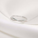 0.2ct Round Cut Diamond Wedding Band Ring Stackable Promise 14k Yellow Gold Over