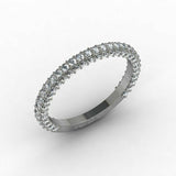 2.1ct Pear Cut Diamond Engagement Ring Halo 14k White Gold Finish Round Accents