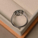 1.5ct Engagement Ring Marquise Cut Black Diamond Halo 14k White Gold Finish