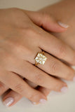 2ct Baguette Cut Diamond Enchanting Art Deco Cocktail Ring 14k Yellow Gold Over