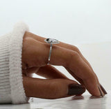 2ct Pear Cut Black Diamond Engagement Ring Halo 14k WhiteGold Finish with Accent