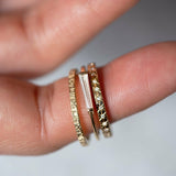 1ct Round Cut Diamond Wedding Band 14k Yellow Gold Finish Engraved Star Eternity