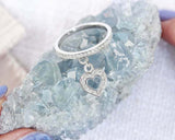 1.5ct Round Cut Diamond Engagement Ring Stylish Tear Drop 14k White Gold Finish