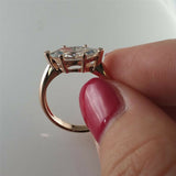 2ct Marquise Cut Diamond Engagement Ring Classic Solitaire 14k Rose Gold Finish