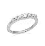 0.15ct Round Cut Moissanite Minimalist Engagement Ring 14K Yellow Gold Plated