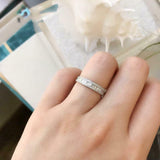 2ct Baguette Cut Diamond Wedding Band 14k Rose Gold Finish 3 Row Half Eternity