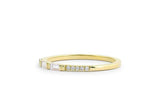 Half Eternity Wedding Band 1ct Baguette Cut VVS1D Diamond 14k Yellow Gold Finish