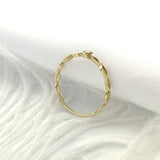 0.2ct Round Cut Moissanite Infinity Women Engage Ring 14k White Gold Plated