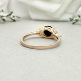 1.5ct Engagement Ring Round Cut Diamond Solitaire Petite 14k Yellow Gold Finish