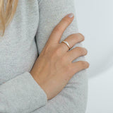 1.5ct Baguette Cut Diamond Art Deco Iced Engagement Ring 14k Yellow Gold Finish