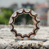 2.5ct Asscher Simulated Diamond Cocktail Eternity Wed Band 14k YellowGold Plated