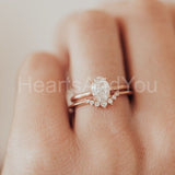 0.4ct Oval Simulated Diamond Solitaire Engagement Ring 14k Yellow Gold Plated