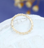 0.3ct Marquise Simulated Diamond Single Prong Wedding Band 14k YellowGold Plated