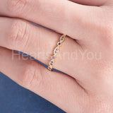 0.3ct Round Cut Simulated Amethyst Half Eternity Wed Band 14k Yellow Gold Plated