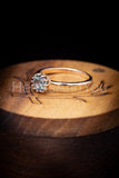 0.5ct Round Cut Simulated Blue Aquamarine Solitaire Ring 14k Rose Gold Plated