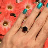 2ct Engagement Ring Round Cut Diamond Solitaire with Accents 14k YellowGold Over