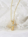 1ct Round Cut Moissanite Couple Rings Pendant 14k Yellow Gold Plated NO CHAIN