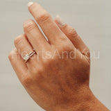0.4ct Oval Simulated Diamond Solitaire Engagement Ring 14k Yellow Gold Plated