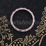 1ct Baguette Simulated Diamond Full Eternity Wedding Band 14k Rose Gold Plated