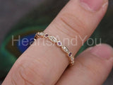 0.5ct Round Cut Simulated Amethyst Half Eternity Band 14k Yellow Gold Plated