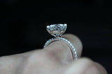 2ct Round Cut Diamond Classic Solitaire Engagement Ring 10k Real Solid WhiteGold