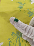 2.1ct Green Emerald Cut Cross Shank Solitaire Women Ring 14k White Gold Finish